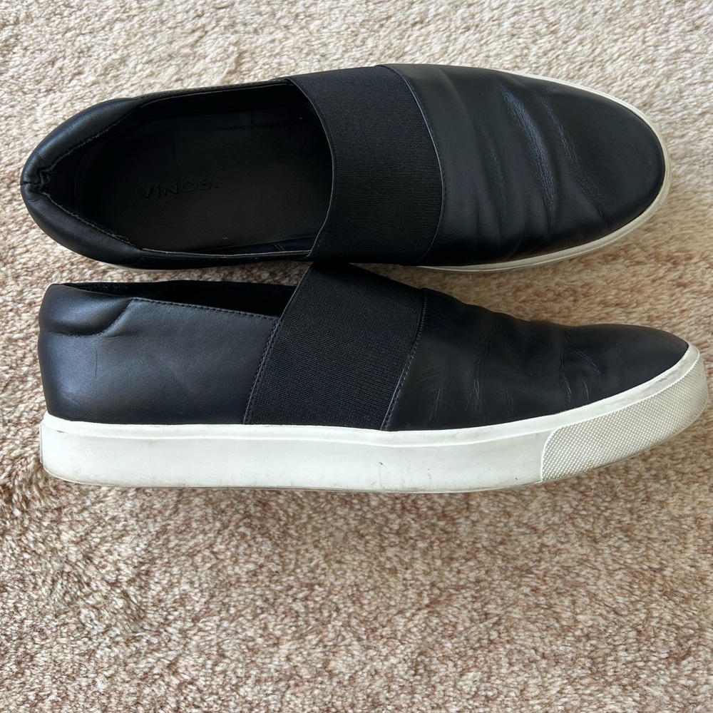 VINCE sneaker shoes Black leather